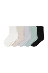 Quarter Socks Combo 5-Pack in Neutral