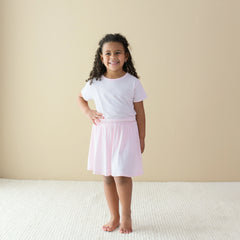 Toddler Basic Tee in Sakura