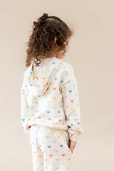 Zip-Up Hoodie in Pastel Mickey Mouse