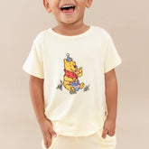 Toddler Basic Tee in Winnie the Pooh on Chamomile
