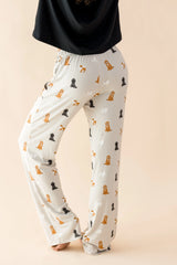 Women's Lounge Pants in Fluffy Dog