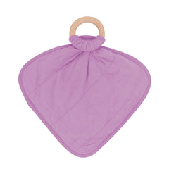 Lovey in Poi with Removable Wooden Teething Ring