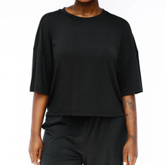 Women's Short Sleeve Tee in Midnight