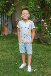 Toddler Basic Tee in Amalfi Coast