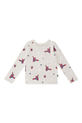 Long Sleeve Toddler Crew Neck Tee in Spider-Man