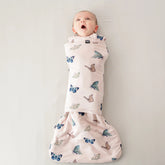 Sleep Bag Swaddler in Blush Butterfly 1.0