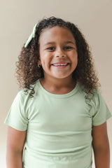 Toddler Basic Tee in Basil