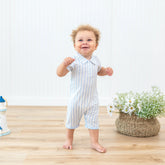Polo Shortall in Small Mist Stripe