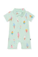 Polo Shortall in Mint Ice Cream