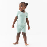 Short Sleeve Pajamas in Sage