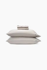 Bamboo Sateen Sheet Set in Sand Stone