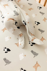 Crib Sheet in Fluffy Cat