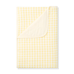 Toddler Blanket in Gingham Chamomile 1.0