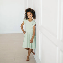 Pocket Dress in Basil