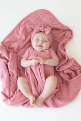 Baby Blanket in Apple Blossom 1.0