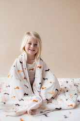 Toddler Blanket in Dachshund 1.0