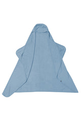 Toddler Hooded Bath Towel in Slate