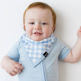 Bib in Gingham Breeze