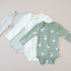 Cozy Favorites Bodysuit Bundle (3-Pack) in Neutral