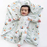 Baby Blanket in Winnie the Pooh Hundred Acre Wood 1.0