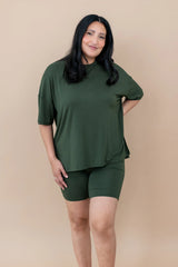 Women’s Biker Short Set in Fir