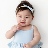 Tiny Nylon Bow in Breeze