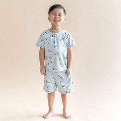 Toddler Basic Tee in Mallard Duck