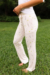 Women's Lounge Pants in Tennis