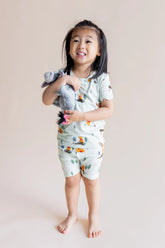 Short Sleeve Pajamas in Winnie the Pooh Hundred Acre Wood
