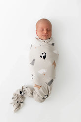 Swaddle Blanket in Fluffy Cat