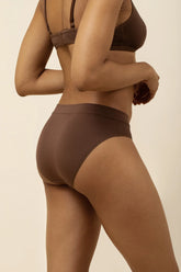 Women's Midi Brief in Toffee