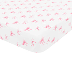 Mini Crib Sheet in Bow