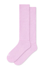 Adult Scrunch Socks in Thistle