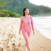Women's Jogger Pajama Set in Apple Blossom