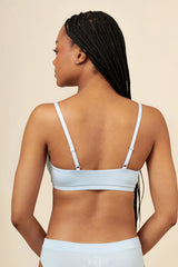 Women's Scoop Neck Bralette in Breeze