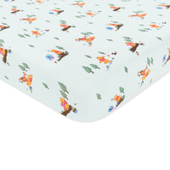 Crib Sheet in Winnie the Pooh Hundred Acre Wood