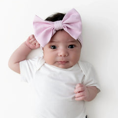 Bow Headband in Thistle