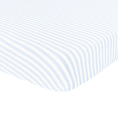 Twin Sheet in Small Mist Stripe