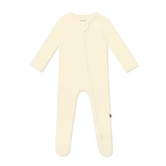 Zippered Footie in Chamomile
