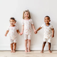 Short Sleeve Pajamas in Bow