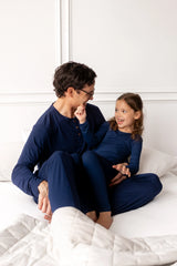 Men's Lounge Pants in Navy