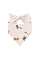 Dog Bandana in Dachshund