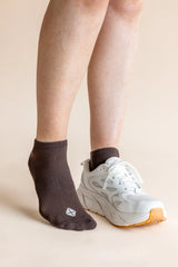 Women's Ankle Socks 3-Pack in Cafe