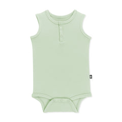 Sleeveless Bodysuit in Basil