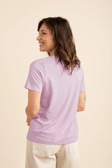 Women's Crew Neck Tee in Thistle