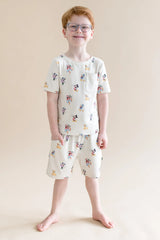 Toddler Crew Neck Tee in Mickey Mouse and Friends