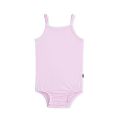 Spaghetti Strap Leotard in Thistle