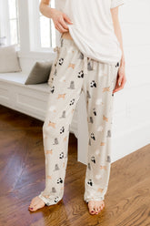 Women's Lounge Pants in Fluffy Cat