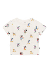 Toddler Basic Tee in Mickey Mouse and Friends