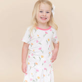 Toddler Basic Tee in Tulip
